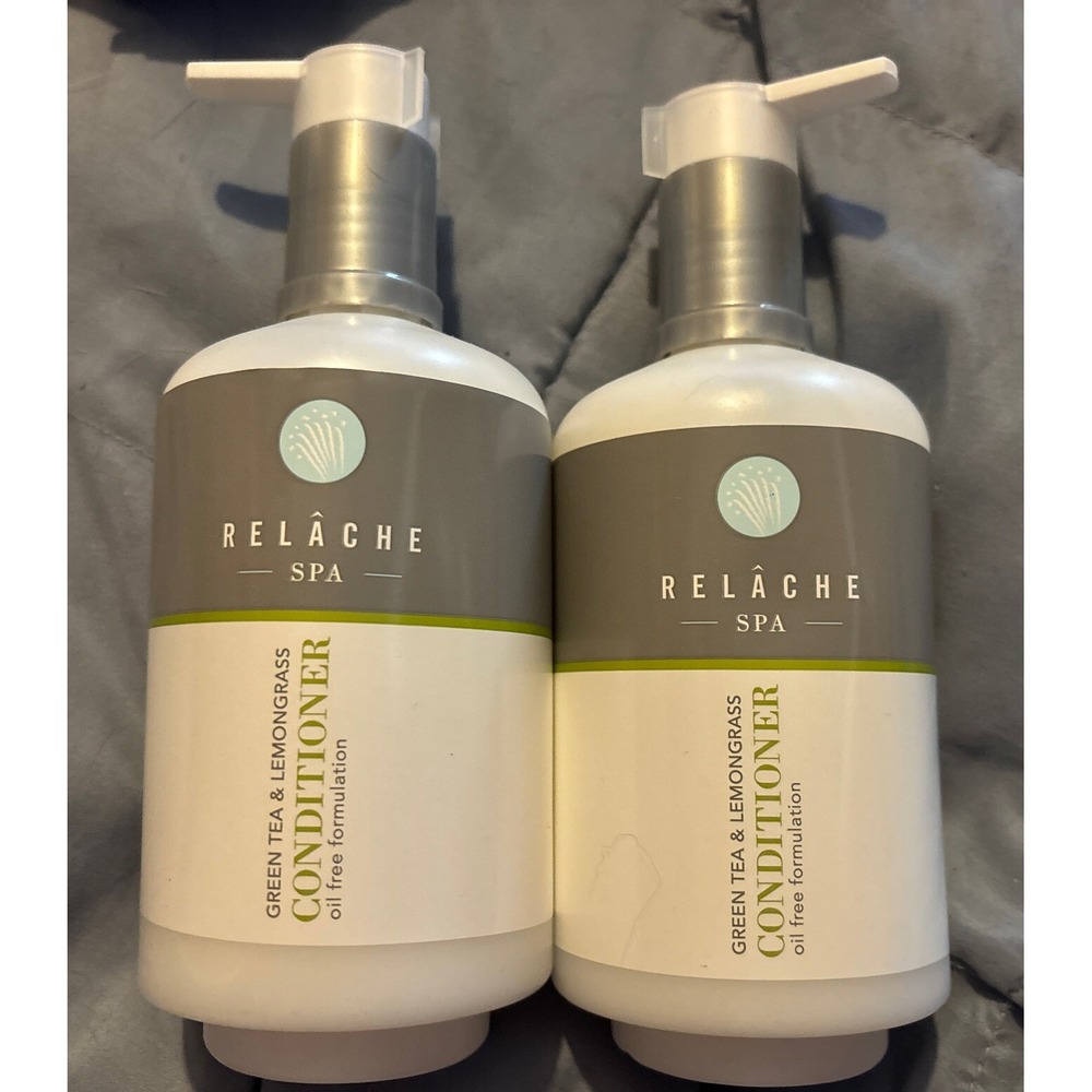 2 - Relache Spa Conditioner Green Tea Lemongrass 10.14oz
